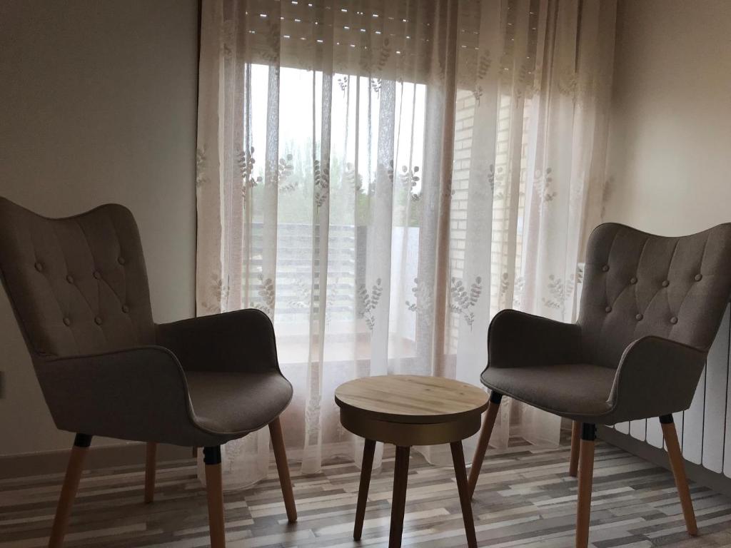 Posezení v ubytování Villa Castro