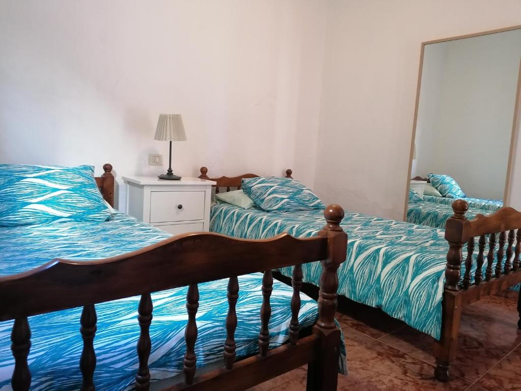 A bed or beds in a room at Casa Vista Bella