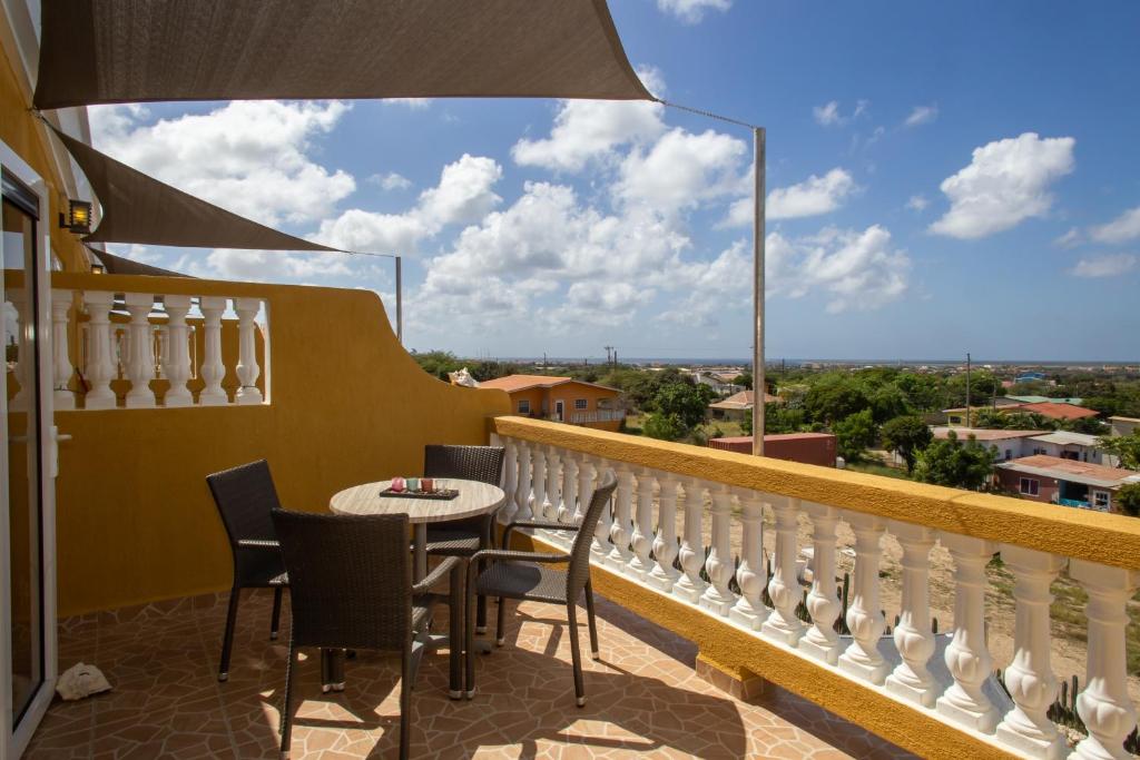 Balkón nebo terasa v ubytování Hillside Resort Bonaire