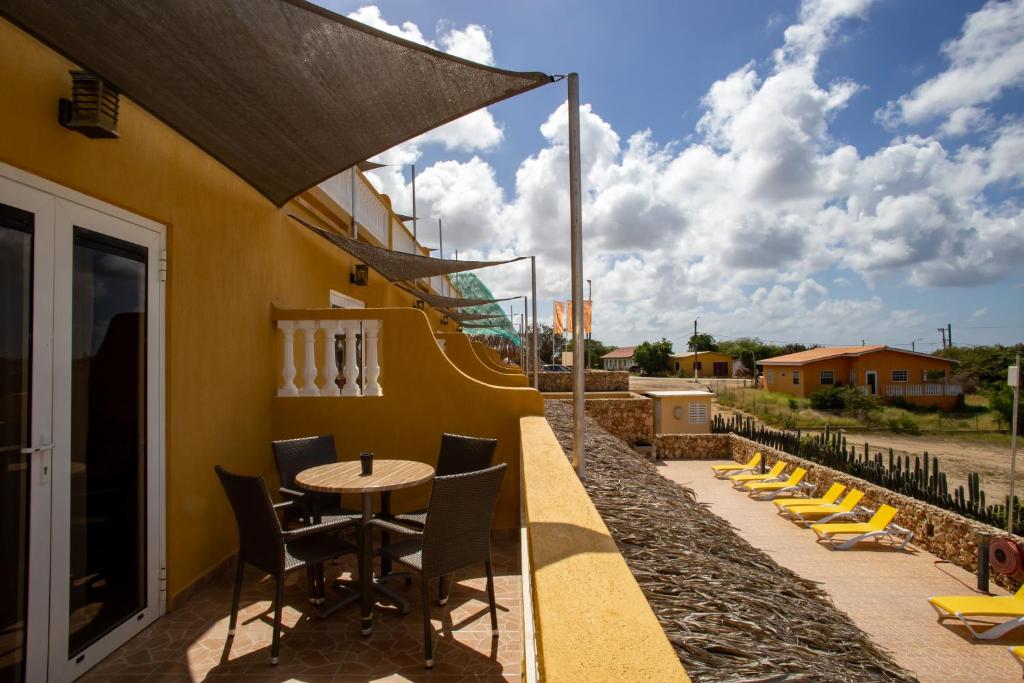Balkón nebo terasa v ubytování Hillside Resort Bonaire