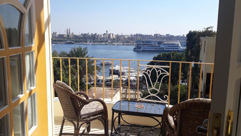Balkón nebo terasa v ubytování Spring Hotel Luxor