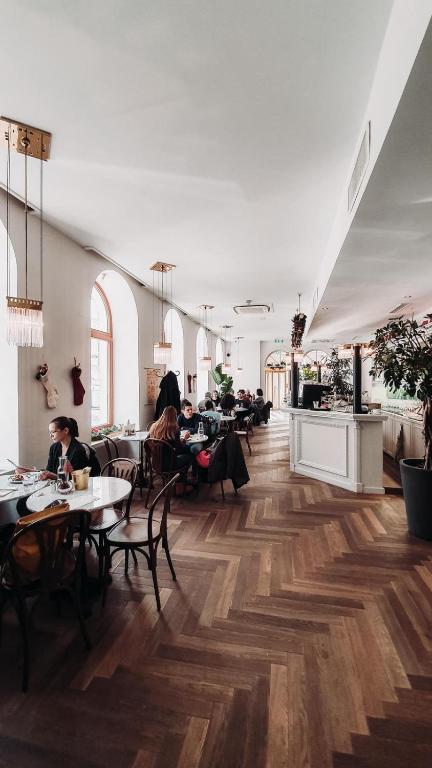 Zona d'estar a Hotel Babula am Augarten