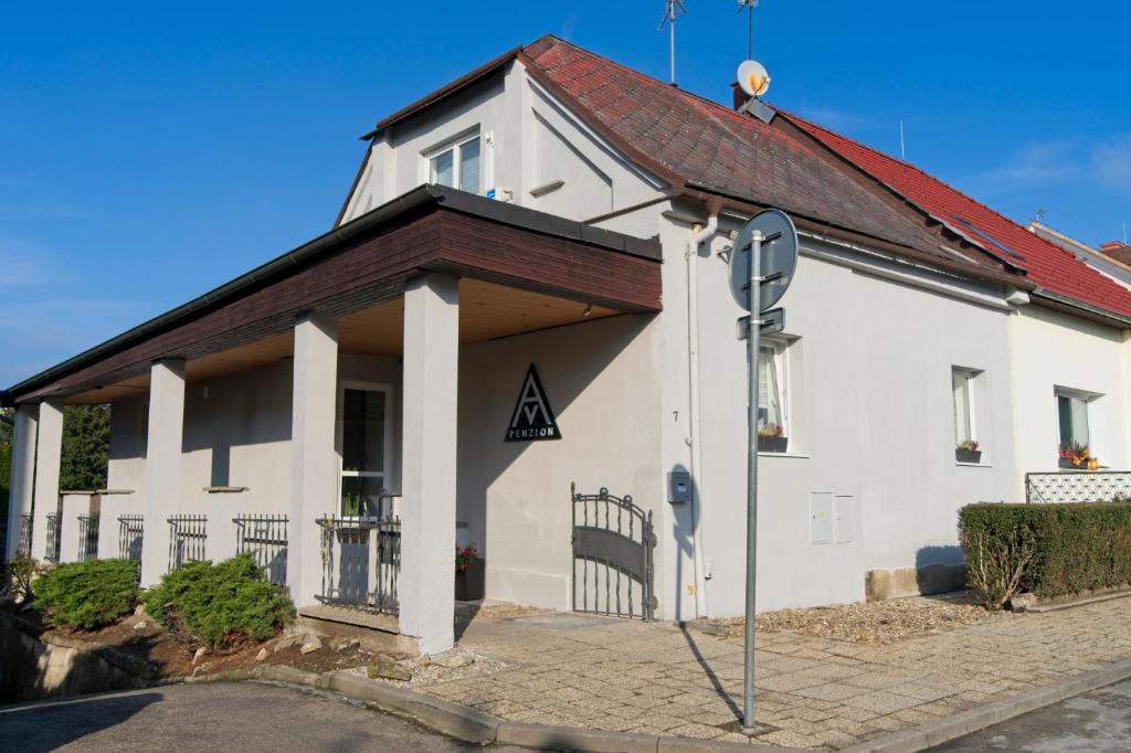 Budova, kde se penzion nachází
