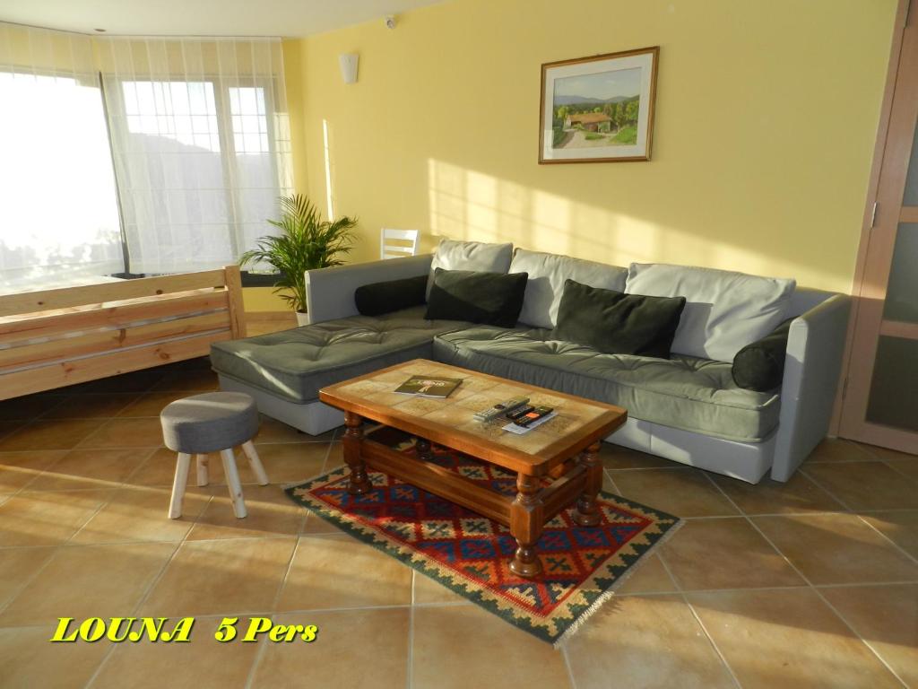 Posezení v ubytování Appartements 5 Personnes MAYA et LOUNA