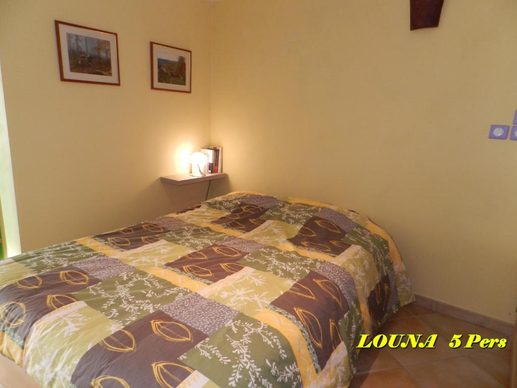 Postel nebo postele na pokoji v ubytování Appartements 5 Personnes MAYA et LOUNA