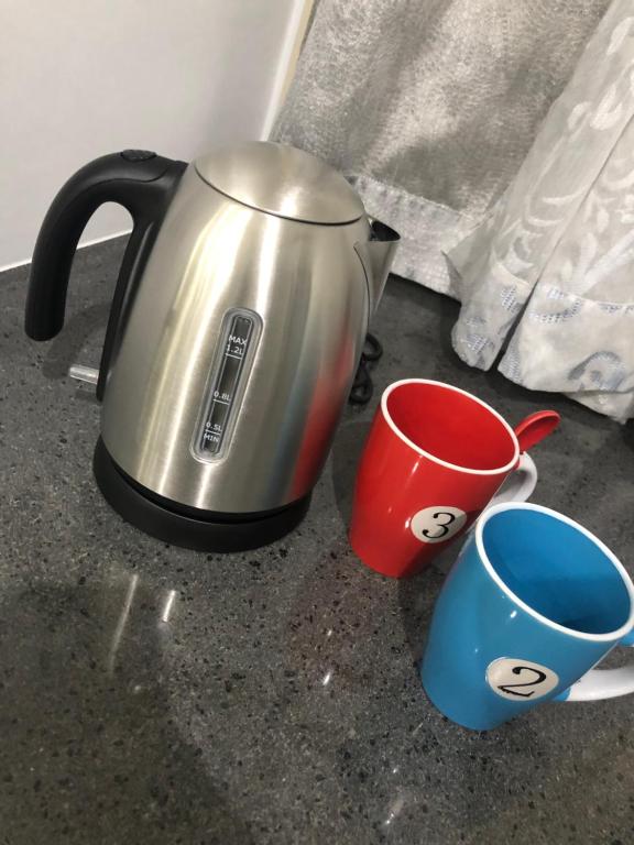Zestaw do parzenia kawy i herbaty w obiekcie Donna Teresa