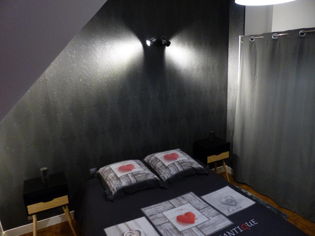 Postel nebo postele na pokoji v ubytování Le Sleepway Lorient