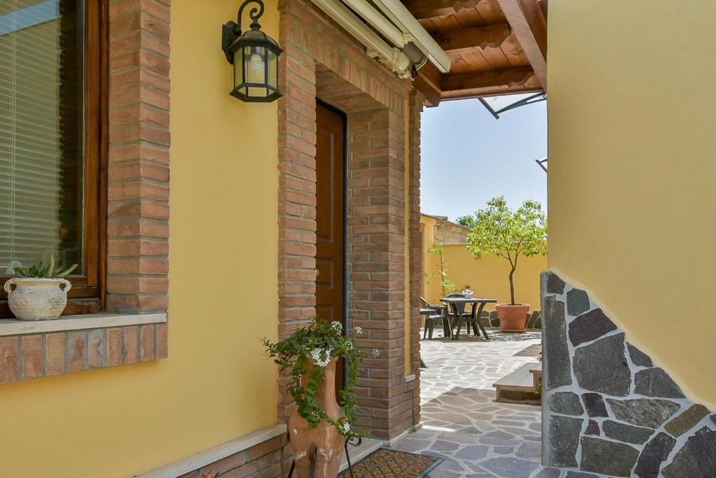 Patio alebo iná vonkajšia časť ubytovania A Casa di Titty