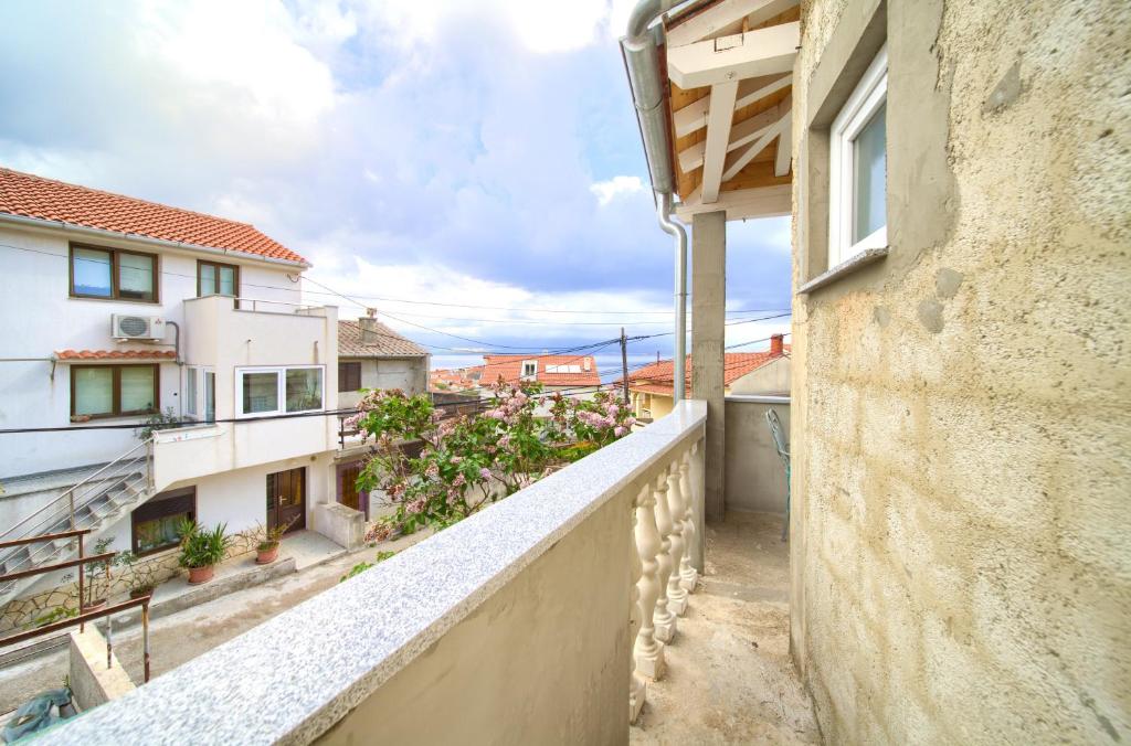 Balkon oz. terasa v nastanitvi Retro Apartment