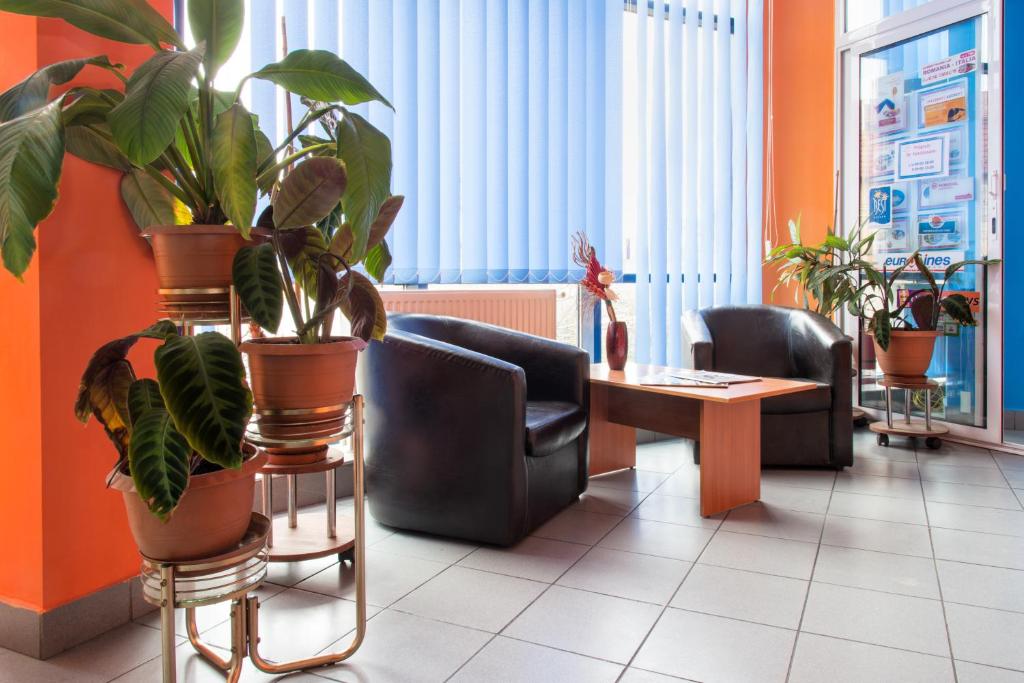Posezení v ubytování Hotel Beta