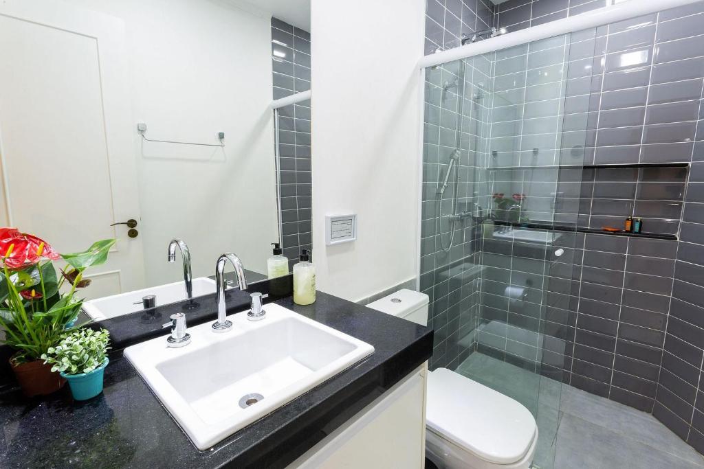  Apartamento com quintal na Praça do Pôr do Sol