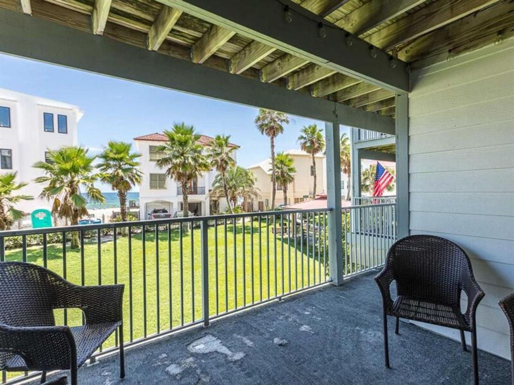 Seascape tesisinde bir balkon veya teras