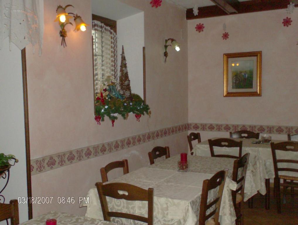 Restaurace v ubytování Albergo Andromeda