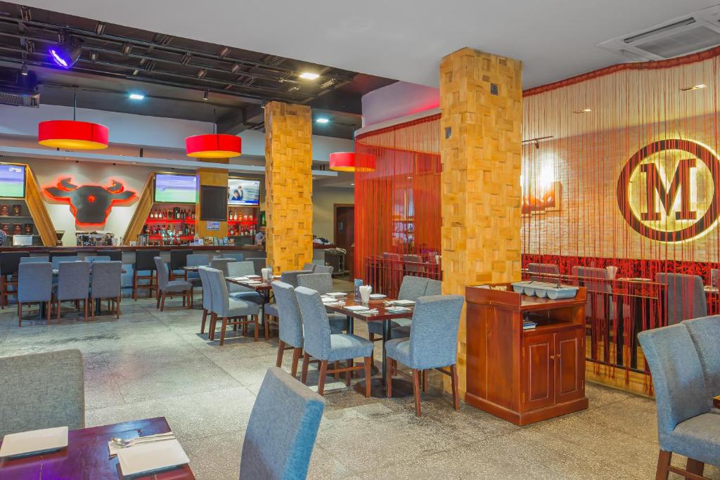 Restaurace v ubytování Altos Hotel