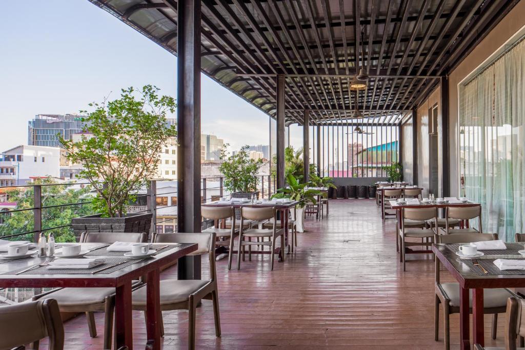 Restaurace v ubytování Altos Hotel