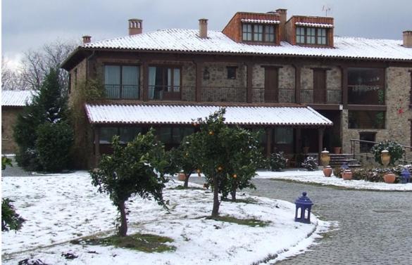 Hotel Rural Peña Del Alba v zimě