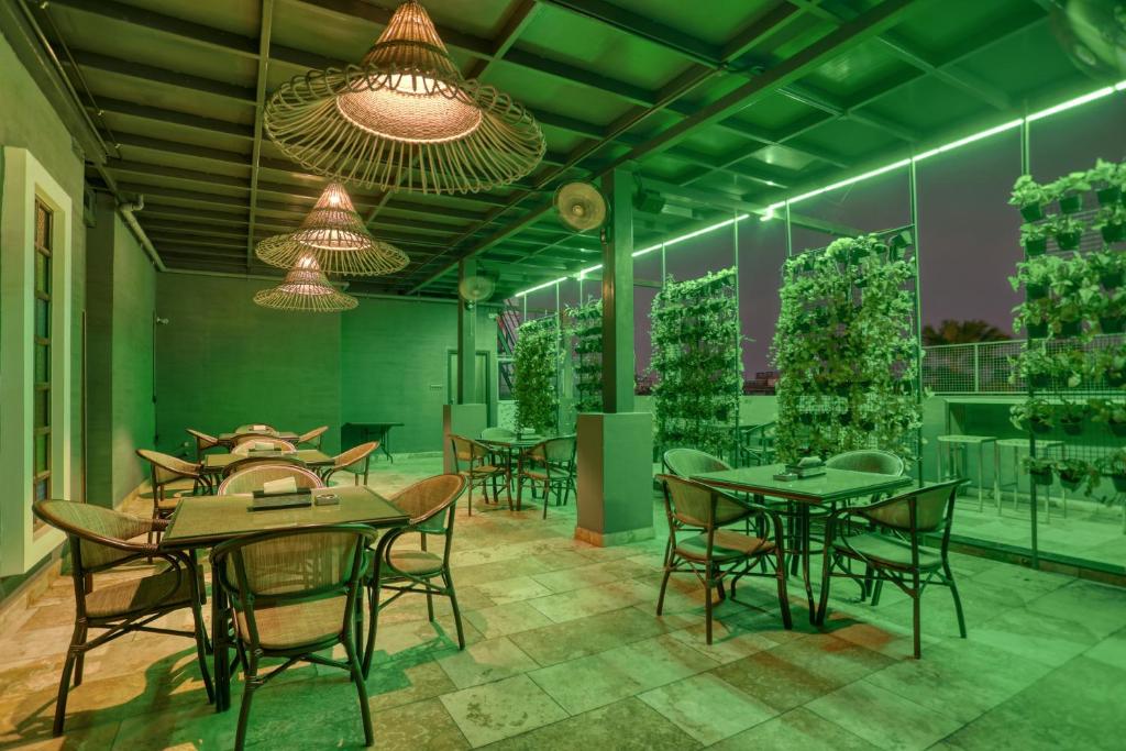 Restaurace v ubytování Hotel Span International