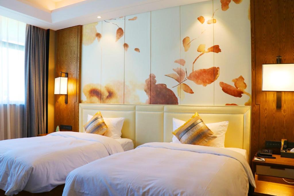 Jinling Grand Hotel Nanchang - Superior Zweibettzimmer Mit Stadtblick