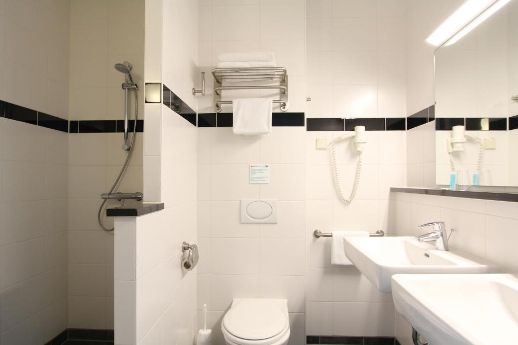 Koupelna v ubytování Bastion Hotel Vlaardingen
