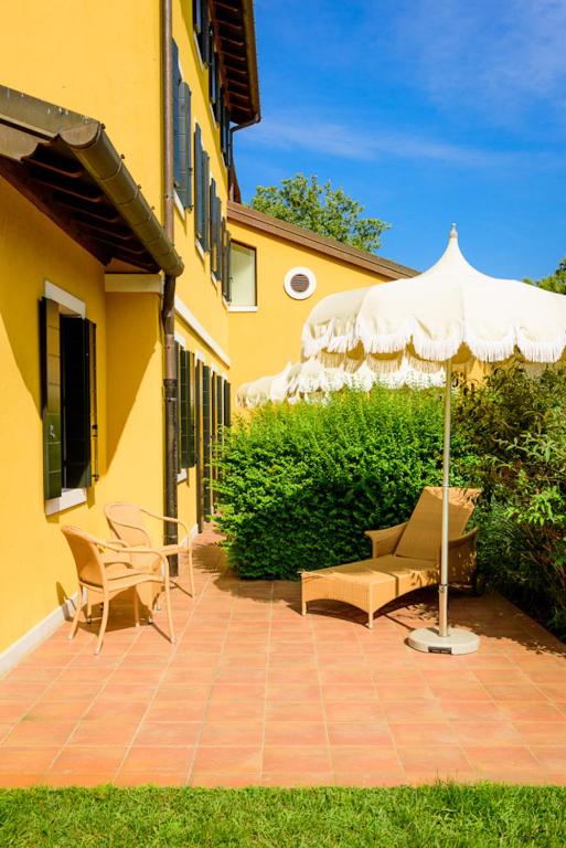 Dune Agriturismo - Habitación Triple Con Vistas Al Jardín