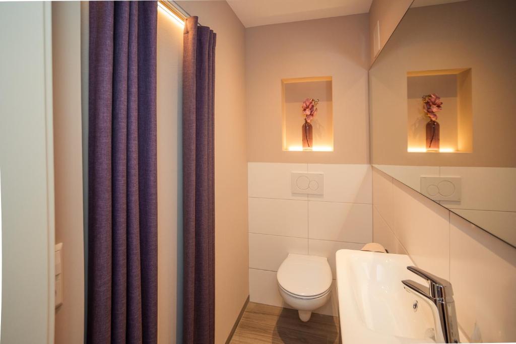 Koupelna v ubytování DasSchaffers - MeinWohlfühlhotel