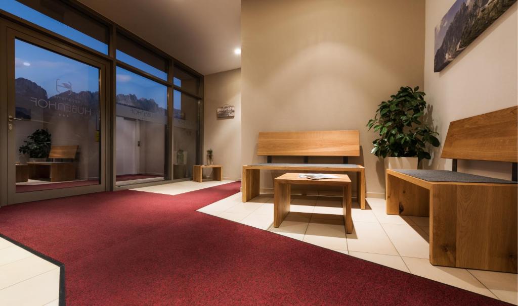 Posezení v ubytování Appartements Hubenhof