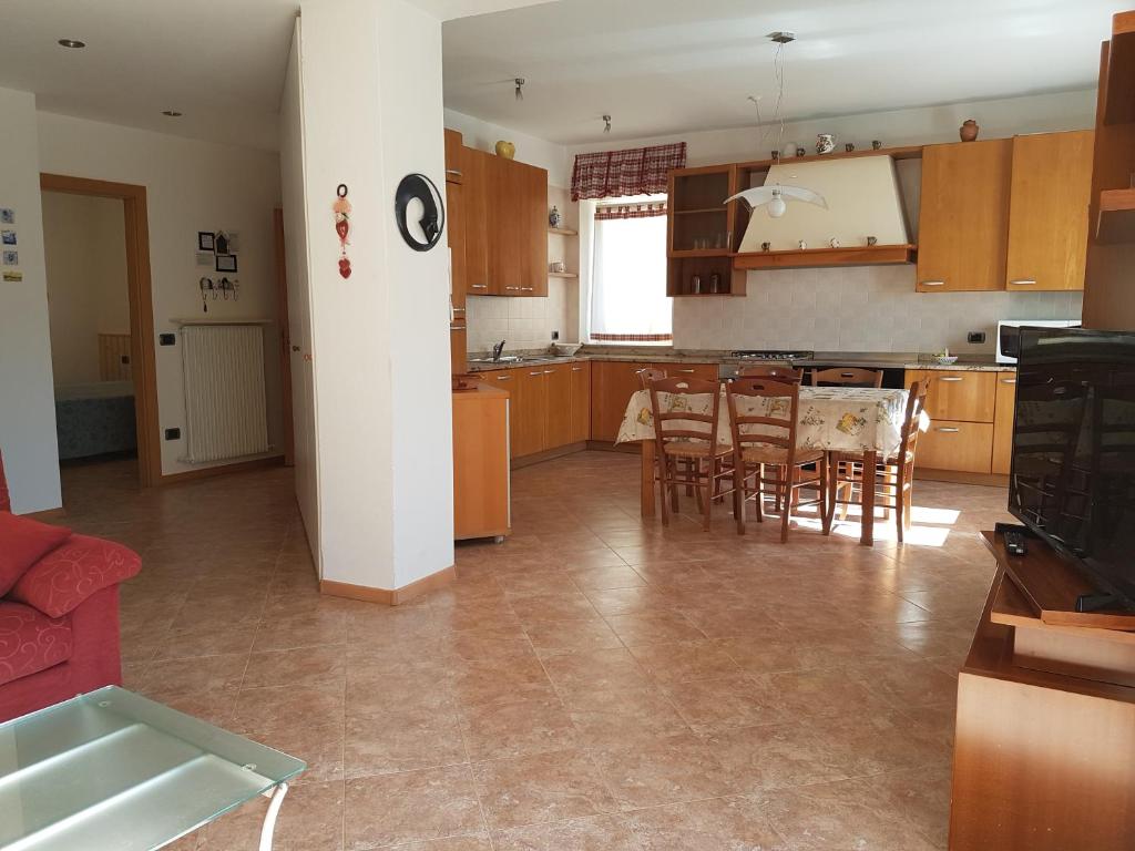 Kuchyň nebo kuchyňský kout v ubytování Casa Luca e Cristina