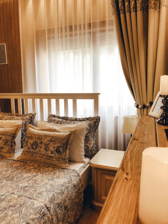Posezení v ubytování Chalet Blanc