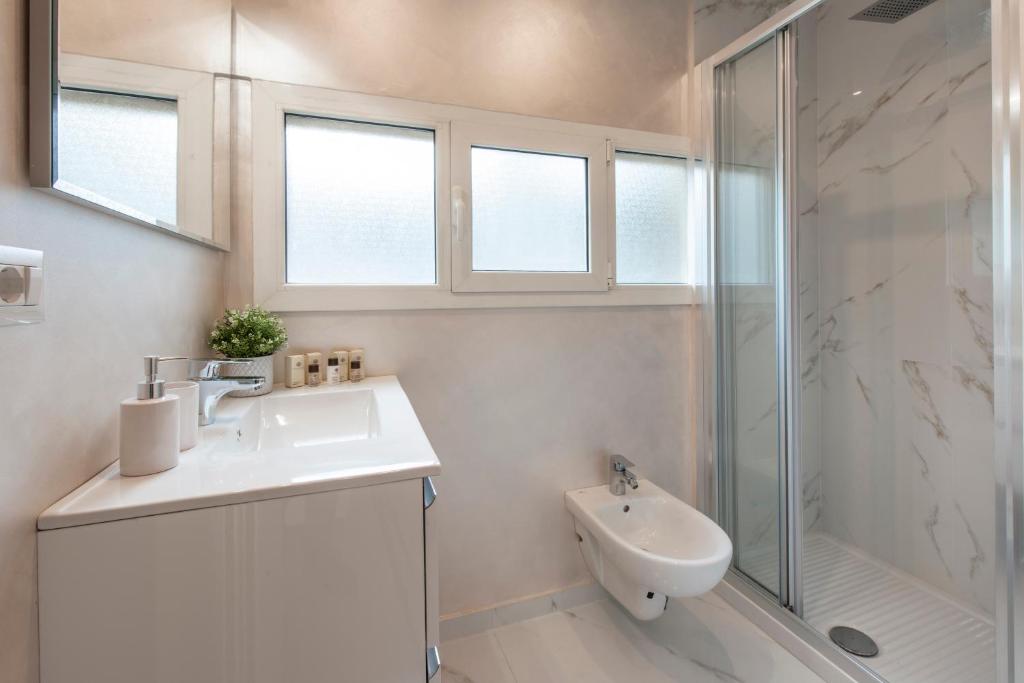 Kúpeľňa v ubytovaní BnButler Friuli, 24 - Porta Romana Apartment
