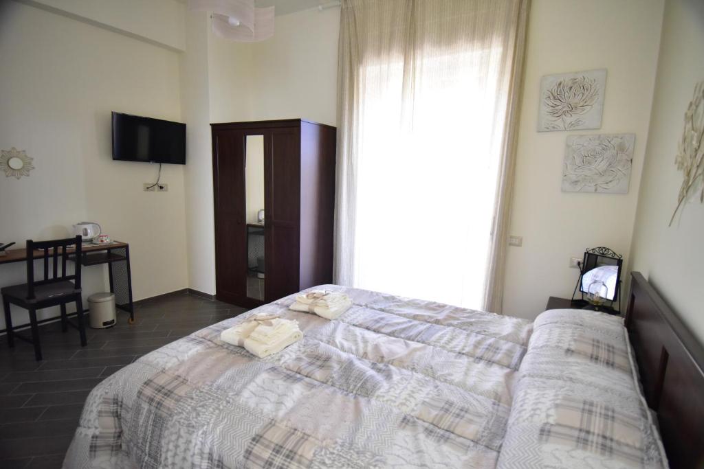 Krevet ili kreveti u jedinici u objektu B&B Lambda