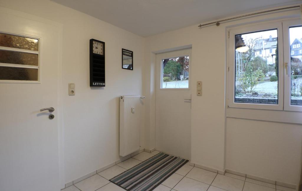 Koupelna v ubytování Ferienwohnung Weiß