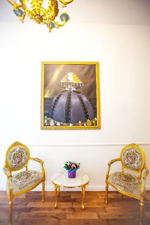 Posezení v ubytování Rustaveli Hotel