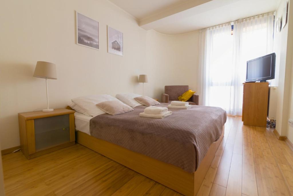 Fotografia z galérie ubytovania Krynica Apartamenty Przytulny apartament w Centrum 54 v Krynici-Zdrój