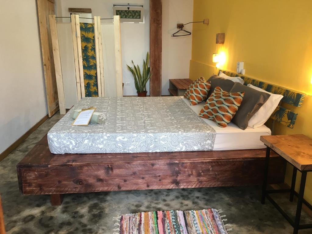 Postel nebo postele na pokoji v ubytování Casa Pau