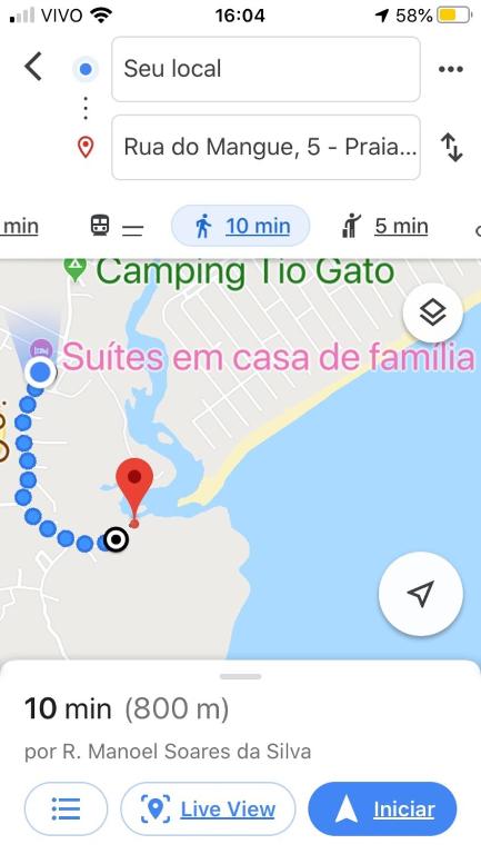  Suítes em casa de família Itamambuca