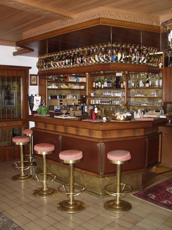 Lounge nebo bar v ubytování Hotel Garni St. Hubertus