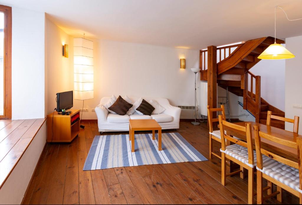 Posezení v ubytování Apartamentos Rentarán