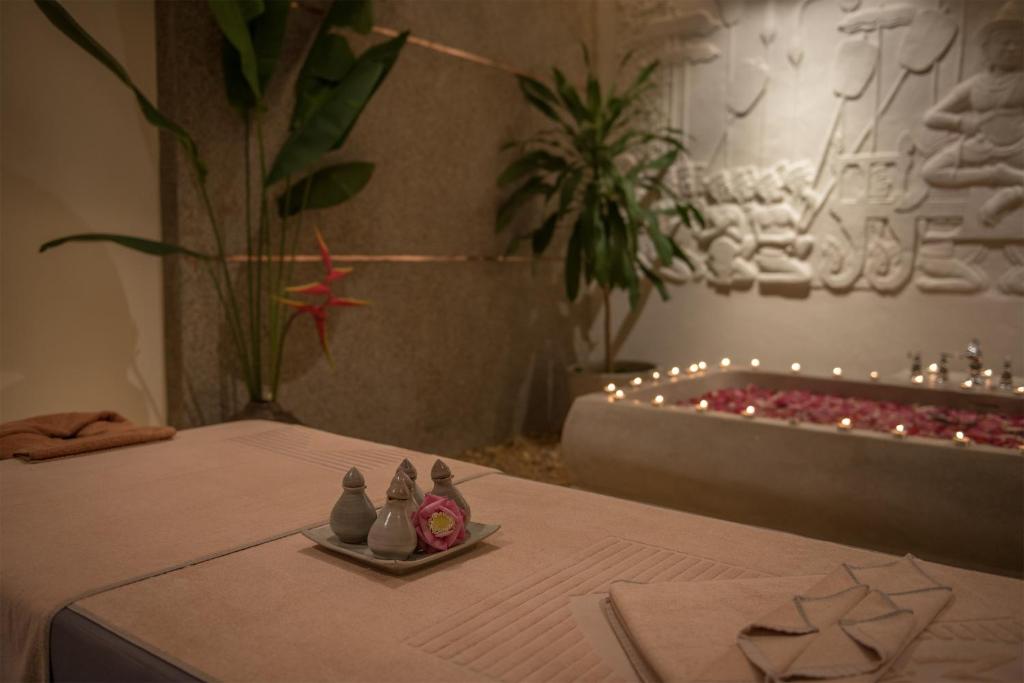 Lázně a/nebo wellness v ubytování Metta Residence & Spa
