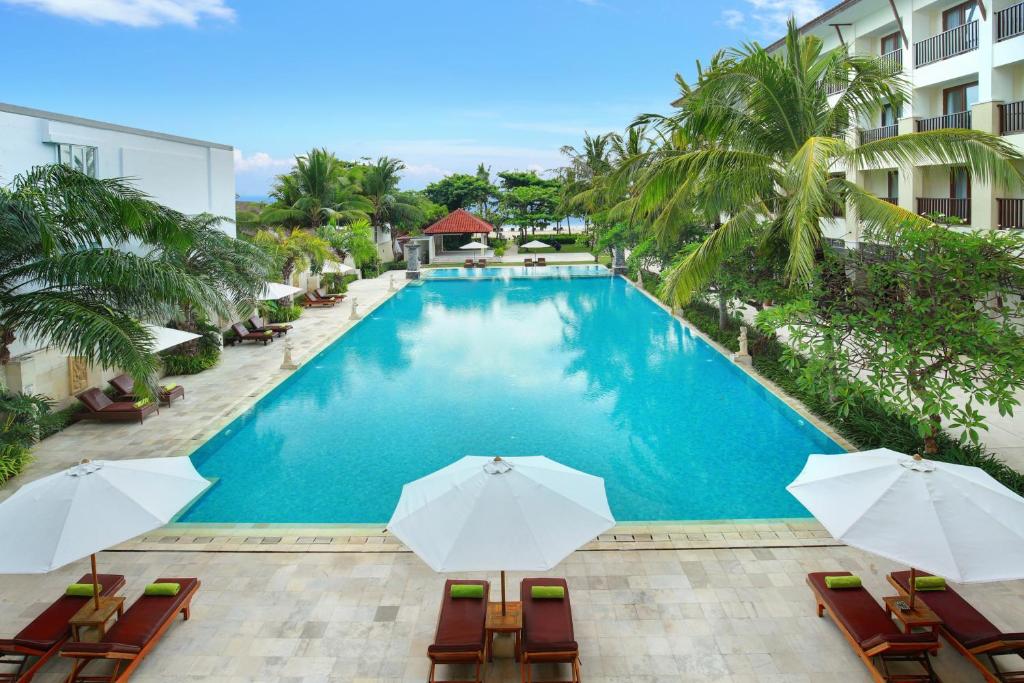 Bazén v ubytování Bali Relaxing Resort and Spa nebo v jeho okolí