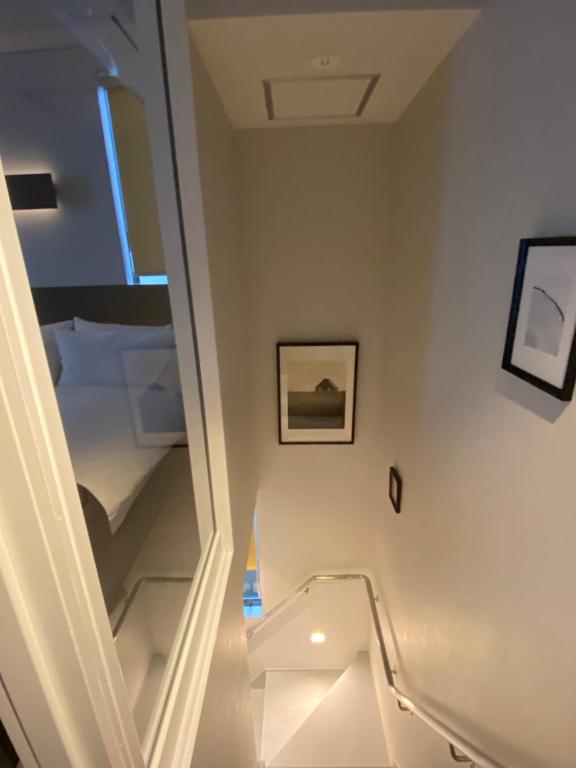 Koupelna v ubytování Hotel 草石庵