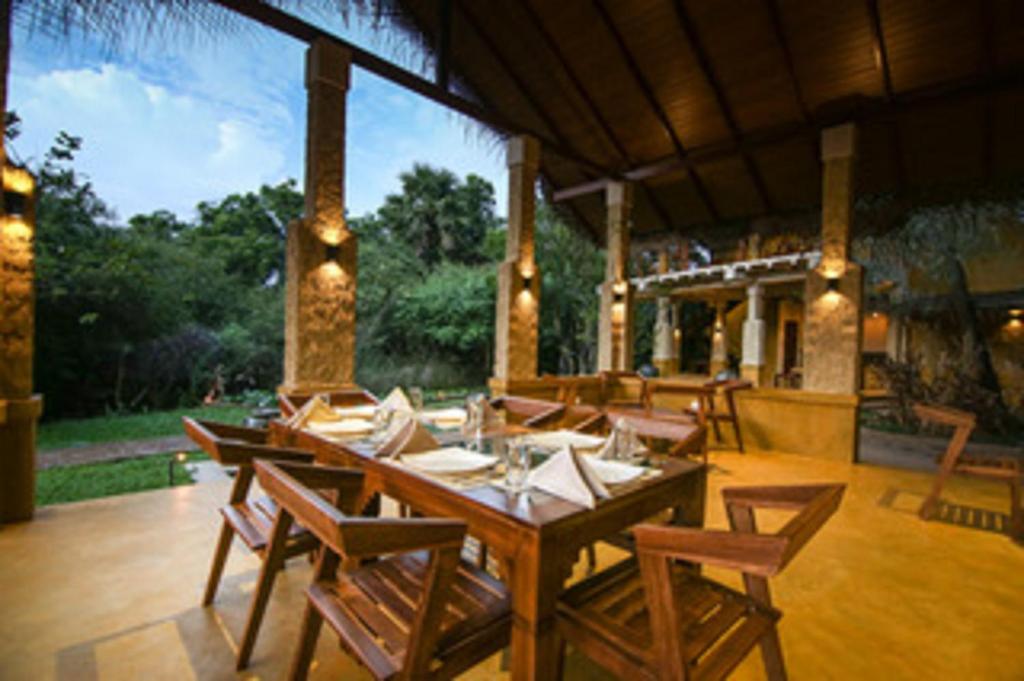 Posezení v ubytování Cloud Nine Lanka Resort Wilpattu