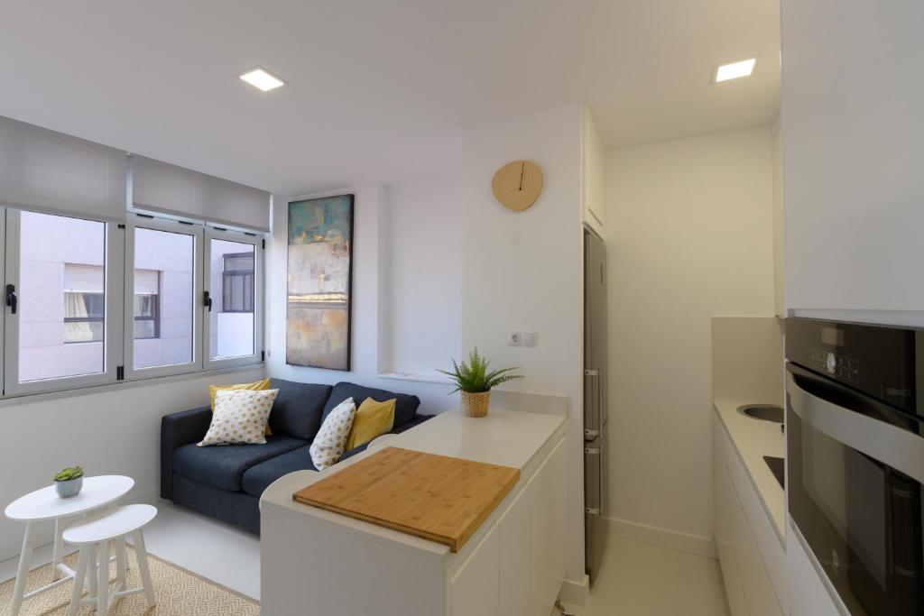 A seating area at Apartamento Luis Morote Plaza Santa Catalina