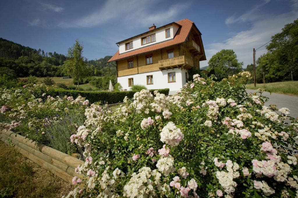 Zahrada ubytování Landhaus am Bach