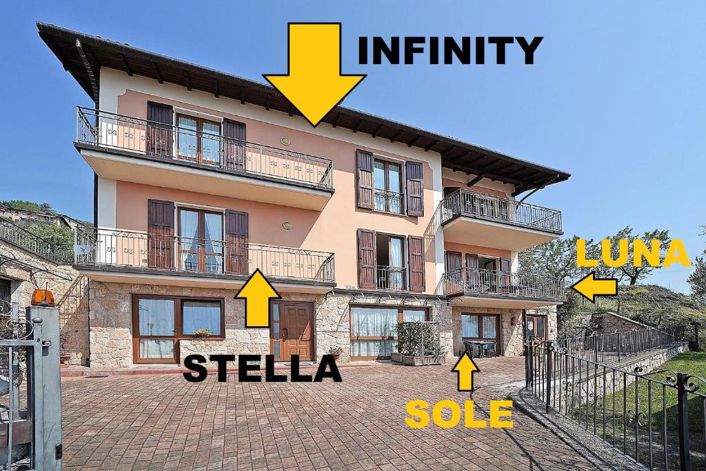 Budynek, w którym mieści się apartament