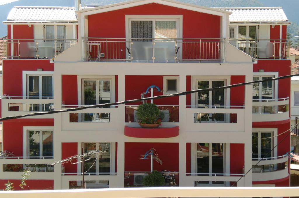 Budova, v ktorej sa apartmán nachádza