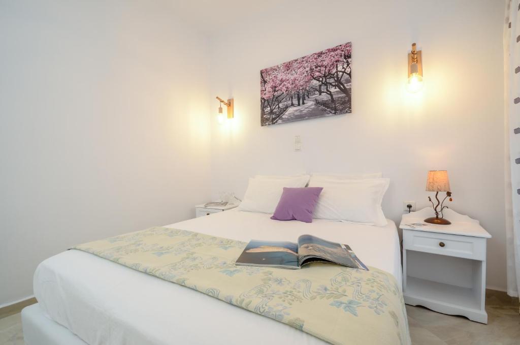 Postel nebo postele na pokoji v ubytování Hotel Anixis