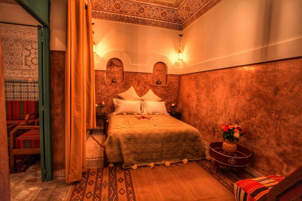 Postel nebo postele na pokoji v ubytování Riad 111 & Spa