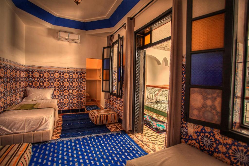 Postel nebo postele na pokoji v ubytování Riad 111 & Spa