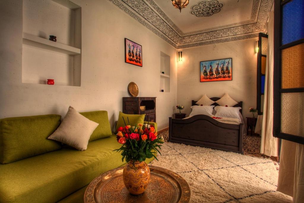 Postel nebo postele na pokoji v ubytování Riad 111 & Spa
