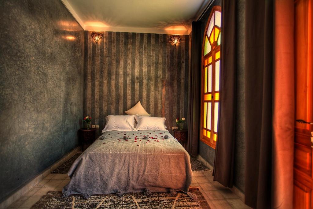 Postel nebo postele na pokoji v ubytování Riad 111 & Spa